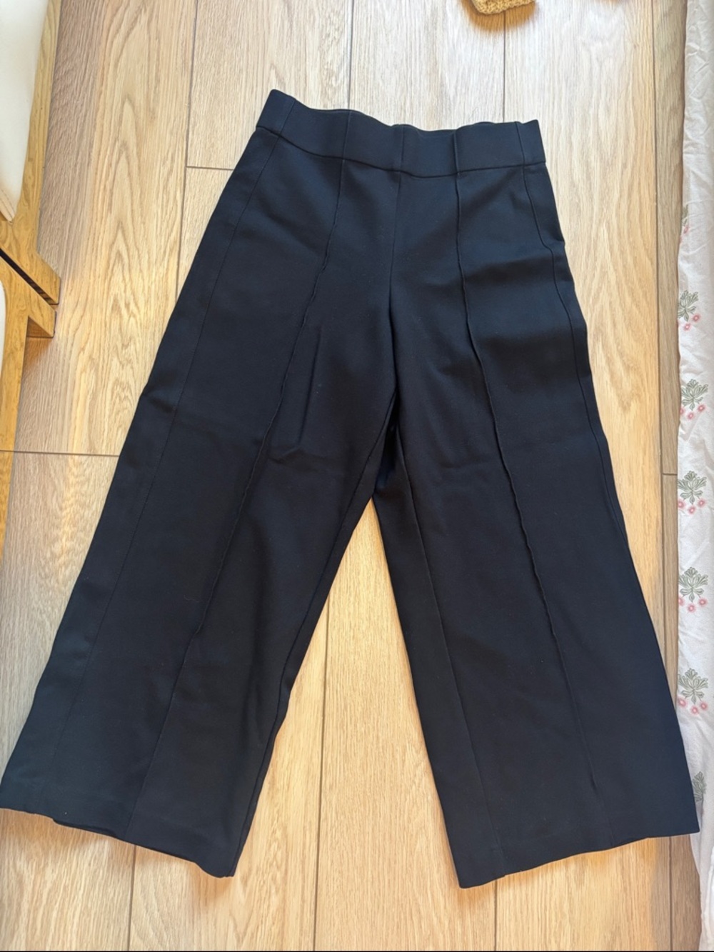Jones New York Black Wide-Leg Pants